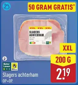 ALDI Slagers achterham aanbieding