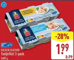 ALDI Golden Seafood Tonijnfilet aanbieding