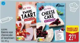 ALDI Albona Bakmix voor cheesecake of kwarktaart aanbieding