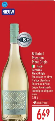 ALDI Ballaturi Pecorino Pinot Grigio aanbieding