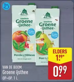 ALDI Van de Boom Groene ijsthee aanbieding