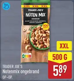 ALDI Trader Joe's Notenmix ongebrand aanbieding