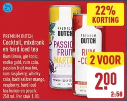 ALDI Premium Dutch Cocktail aanbieding