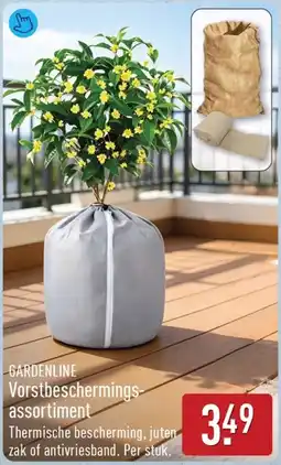 ALDI Gardenline vorstbeschermings assortiment aanbieding