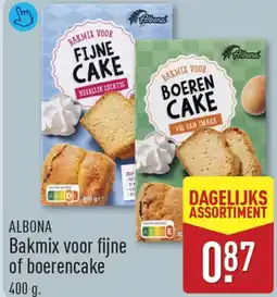 ALDI Albona Bakmix voor fijne of boerencake aanbieding