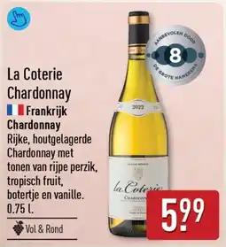 ALDI La Coterie Chardonnay aanbieding