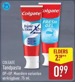 ALDI Colgate Tandpasta aanbieding