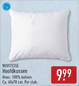 ALDI Novitesse Hoofdkussen aanbieding