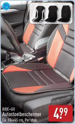 ALDI RIDE+GO Autostoelbeschermer aanbieding