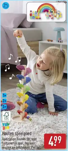 ALDI Houten speelgoed aanbieding
