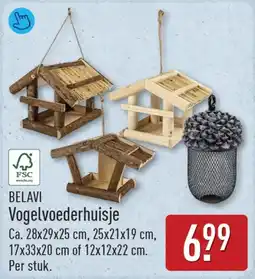 ALDI Belavi vogelvoederhuisje aanbieding