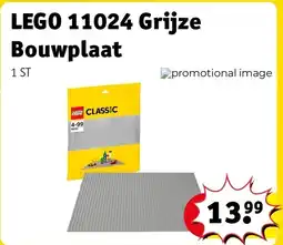 Kruidvat LEGO 11024 Grijze Bouwplaat aanbieding