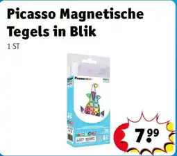 Kruidvat Picasso Magnetische Tegels in Blik aanbieding