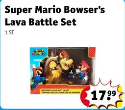 Kruidvat Super Mario Bowser's Lava Battle Set aanbieding