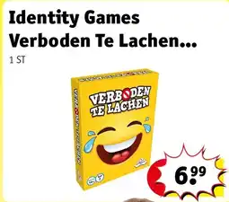 Kruidvat Identity Games Verboden Te Lachen Spel aanbieding
