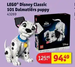 Kruidvat LEGO Disney Classic 101 Dalmatiërs puppy aanbieding