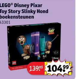 Kruidvat LEGO Disney Pixar Toy Story Slinky Hond boekensteunen aanbieding