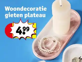 Kruidvat Woondecoratie gieten plateau aanbieding
