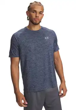 Wehkamp Under Armour Tech 2.0 sportshirt - blauw melange aanbieding