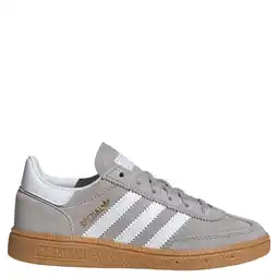 Wehkamp adidas Originals Handball Spezial suède sneakers grijs/wit aanbieding
