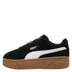 Wehkamp Puma Club suede leren sneakers II Era zwart/wit aanbieding
