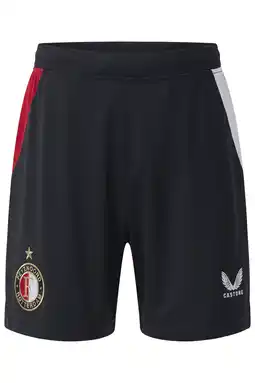 Wehkamp Castore junior feyenoord voetbalshort thuis - zwart aanbieding