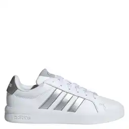 Wehkamp adidas Sportswear Grand Court 3.0 sneakers wit/zilvergrijs aanbieding
