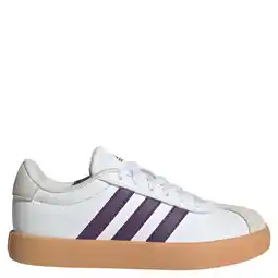 Wehkamp adidas Sportswear VL Court 3.0 suede sneakers wit/paars aanbieding
