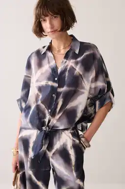 Wehkamp Summum top met print - donkerblauw aanbieding