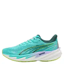 Wehkamp Puma x Hyrox Velocity Nitro 5 mesh hardloopschoenen - turquoise/lila aanbieding