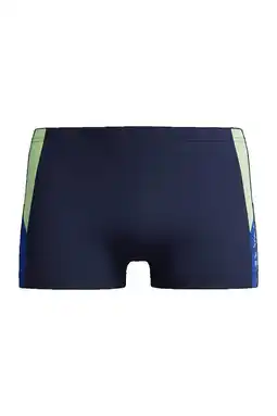 Wehkamp Speedo Dive Aquashort EnduraFlex zwemboxer - donkerblauw/limegroen/blauw aanbieding