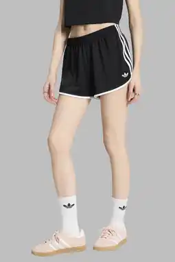 Wehkamp adidas Originals Sprinter mesh short - zwart/wit aanbieding