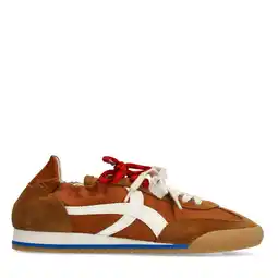 Wehkamp Sacha suède sneakers cognac aanbieding