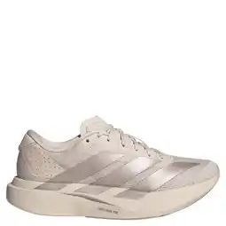 Wehkamp adidas Performance Adizero Evo mesh hardloopschoenen - beige aanbieding