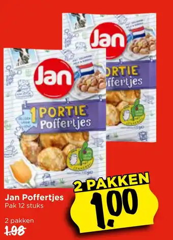 Vomar Voordeelmarkt Jan Poffertjes aanbieding