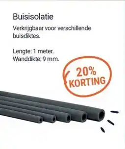 Inter Chalet Buisisolatie aanbieding