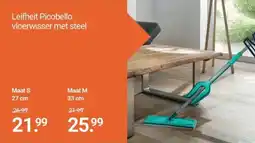 Inter Chalet Leifheit Picobello vloerwisser met steel aanbieding