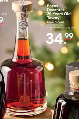 Sligro Poças Decanter 20 Years Old Tawny aanbieding