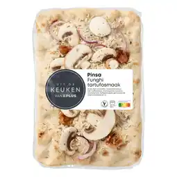 PLUS Uit de keuken van PLUS Pinsa Funghi tartufo aanbieding