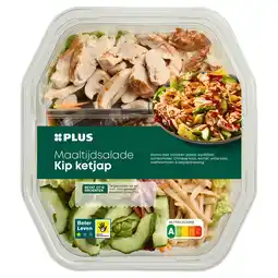 PLUS PLUS Maaltijdsalade Kip Ketjap aanbieding