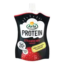 PLUS Arla Protein Yoghurt aardbei aanbieding