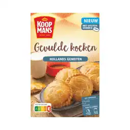 PLUS Koopmans Gevulde Koeken bakmix aanbieding
