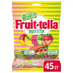 PLUS Fruittella Duo stix vegan aanbieding