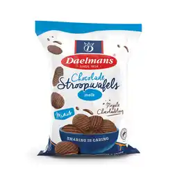 PLUS Daelmans Stroopwafels Mini's Chocolade aanbieding