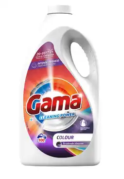 PLUS Gama Vloeibaar wasmiddel kleur 100sc aanbieding
