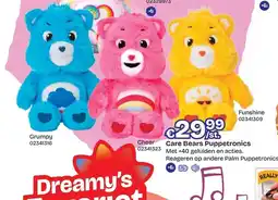 Dreamland Care Bears Puppetronics aanbieding