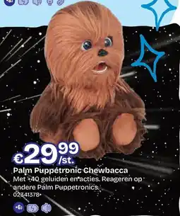 Dreamland Palm Puppėtronic Chewbacca aanbieding