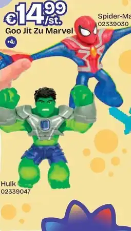Dreamland Goo Jit Zu Marvel +4J aanbieding
