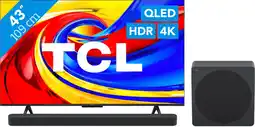 Coolblue TCL QLED 43 P79L (2026) + TCL A65K aanbieding