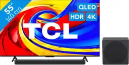 Coolblue TCL QLED 55 P79L (2026) + TCL A65K aanbieding